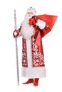 Ded Moroz with the bag Royalty Free Stock Photo