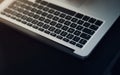 Dedication is the key to success. Still life shot of a laptop on a table in an office. Royalty Free Stock Photo