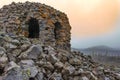 Dee Wright Observatory McKenzie Pass Royalty Free Stock Photo