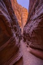 Little Wild Horse Canyon in Northern Utah Slot Canyon Royalty Free Stock Photo