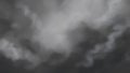 Deep background, banner for design: rainy sky. Heavy gray thunderclouds, storm coming Royalty Free Stock Photo