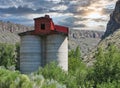 Osiris Creamery and Granary near Antimony, Utah