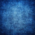Deep Blue Canvas Texture - A close-up shot of a textured blue canvas, creating a background with a vintage and rustic feel