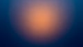 Deep Blue Gradient Background with Soft Orange Center Spotlight abstract Royalty Free Stock Photo