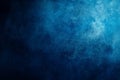 Deep Blue Grainy Abstract Texture with Soft Gradient Light Noise and Subtle Speckles Royalty Free Stock Photo