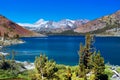 Scenic Mountain Lake, Sierra Nevada Mountains Royalty Free Stock Photo