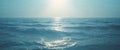 Deep Blue Ocean Background with Soft Sunlight Effects Royalty Free Stock Photo