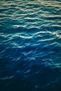 Deep blue ocean water texture, dark sea waves background as nature and environmental design Royalty Free Stock Photo