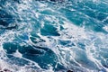 Deep Blue Ominous Ocean Water Royalty Free Stock Photo