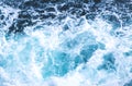 Deep Blue Ominous Ocean Water Background Royalty Free Stock Photo