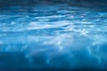 Deep blue pool water background Royalty Free Stock Photo