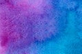 Deep blue and purple watercolor background