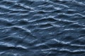 Deep blue rippling water surface background Royalty Free Stock Photo