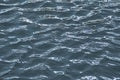 Deep blue rippling water surface background Royalty Free Stock Photo