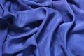 Deep blue silk background