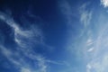 Deep blue sky Royalty Free Stock Photo