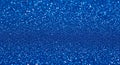 Deep blue sparkling glitter abstract background Royalty Free Stock Photo