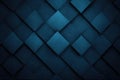 Abstract Geometric Background with Dark Teal Diamonds Royalty Free Stock Photo