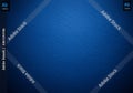 Deep blue textured background with diagonal white bands Royalty Free Stock Photo