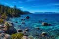 Deep Blue and Turquoise Water at Lake Tahoe