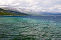 Deep Blue Waters of Khovsgol Lake Royalty Free Stock Photo