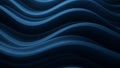 Deep Blue Wavy Abstract Background with Smooth Curves and Shadows image photo Royalty Free Stock Photo