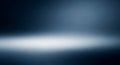 Deep blue and white gradient studio background with soft light and subtle horizontal horizon effect Royalty Free Stock Photo
