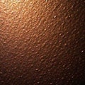 Deep, burnished copper leather backdrop, intricate grain , elegant, metallic Royalty Free Stock Photo
