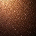 Deep, burnished copper leather backdrop, intricate grain , elegant, metallic Royalty Free Stock Photo
