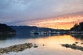 Deep Cove cloudy sunrise, North Vancouver