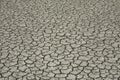 Drought dry land cracking land. Royalty Free Stock Photo