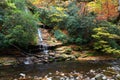 Tom Branch Falls and Creek Royalty Free Stock Photo