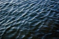 Deep dark blue river surface texture ripple water background