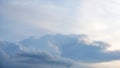 Deep dark clouds, rain cloud formations Royalty Free Stock Photo