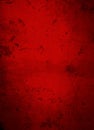 Deep Dark Red Concrete Grunge Background