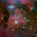 Keyhole Nebula Royalty Free Stock Photo