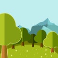 Deep Forest flat background16