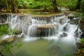 Deep forest Waterfall Royalty Free Stock Photo