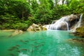 Deep forest Waterfall in Kanchanaburi, Thailand