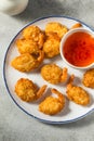 Deep Fried Asian Coconut Shrimp Royalty Free Stock Photo