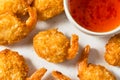 Deep Fried Asian Coconut Shrimp Royalty Free Stock Photo