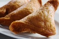 Deep fried bread with meat