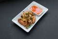 Deep fried chicken wings with lemongrass, Thai fo