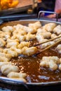 Deep fried chinese dough stick Royalty Free Stock Photo