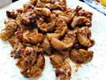 Deep fried cicadas Royalty Free Stock Photo