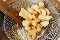 Deep-fried dough stick Royalty Free Stock Photo