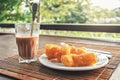 Deep-fried dough stick Royalty Free Stock Photo