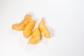 Deep-fried dough stick isolated on white background. Royalty Free Stock Photo