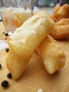 Deep-fried dough stick Royalty Free Stock Photo