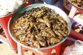 Deep fried insects Royalty Free Stock Photo